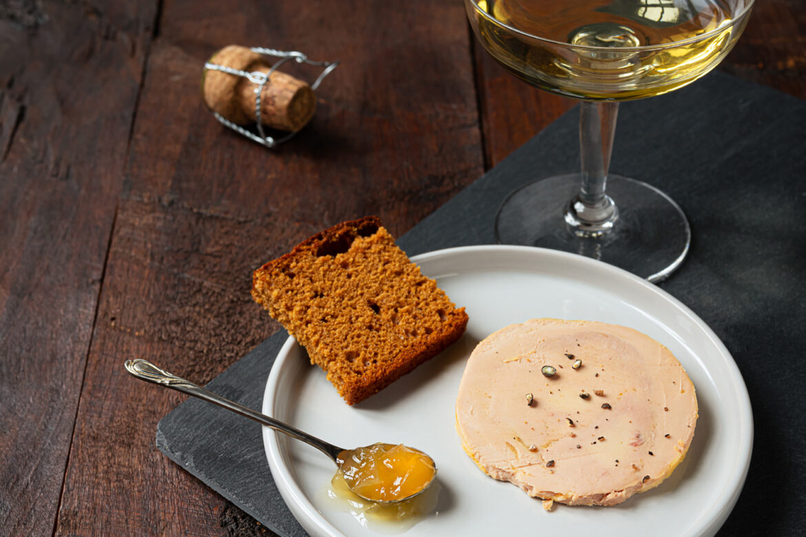 Champagne et foie gras : un duo festif